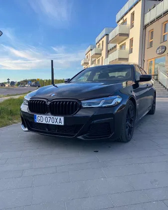 bmw BMW Seria 5 cena 286500 przebieg: 61025, rok produkcji 2021 z Lębork